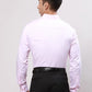 Raymond Men Violet Slim Fit Structure Cotton Shirts