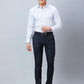 Raymond Men Blue Structure Slim Fit Cotton Shirt