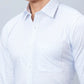 Raymond Men Blue Structure Slim Fit Cotton Shirt