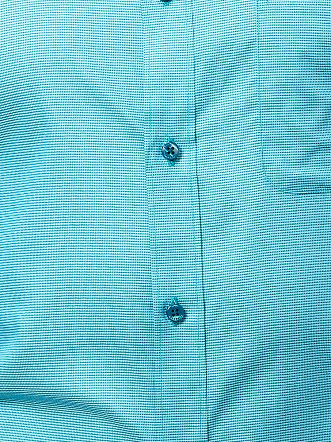 Raymond Men Grey Structure Slim Fit Cotton Shirts
