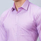 Raymond Men Blue Structure Slim Fit Cotton Shirt