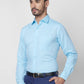 Raymond Men Red Structure Slim Fit Cotton Shirt