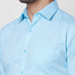 Raymond Men Red Structure Slim Fit Cotton Shirt