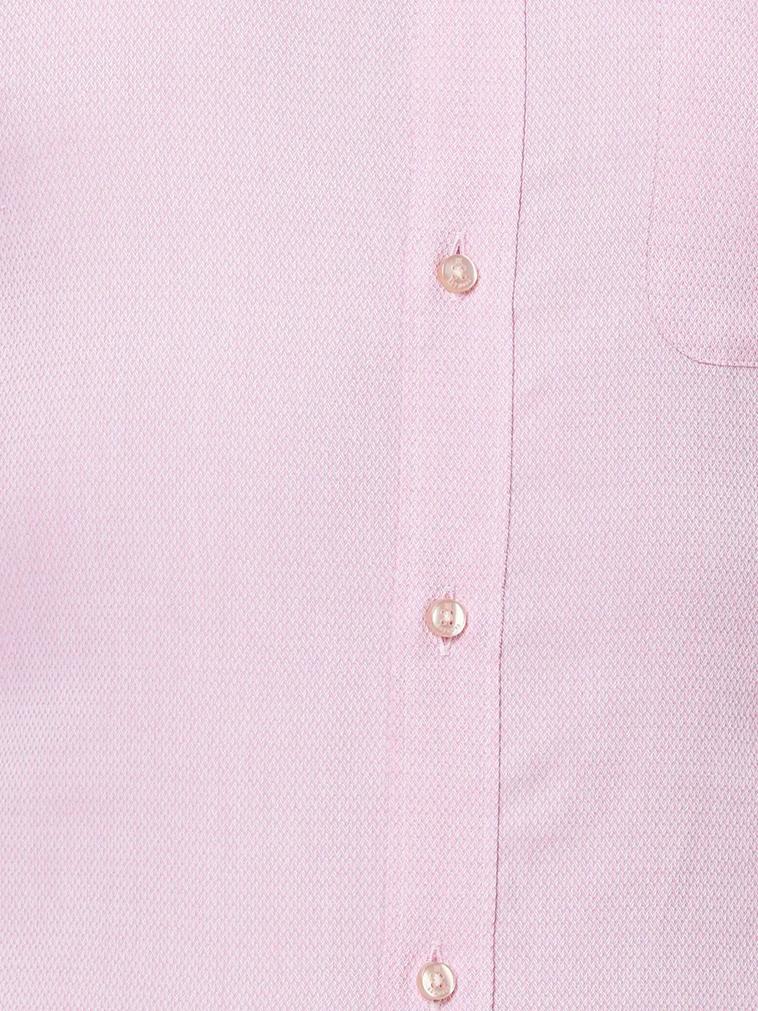 Raymond Men Violet Structure Slim Fit Cotton Shirt