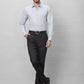 Raymond Men Petrol Structure Slim Fit Cotton Shirts