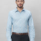 Raymond Men Red Structure Slim Fit Cotton Shirts