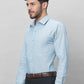 Raymond Men Red Structure Slim Fit Cotton Shirts