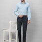 Raymond Men Red Structure Slim Fit Cotton Shirts