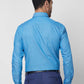 Raymond Men Orange Structure Slim Fit Cotton Shirt