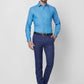 Raymond Men Orange Structure Slim Fit Cotton Shirt