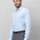 Raymond Men Red Structure Slim Fit Cotton Shirts