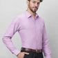 Raymond Men Blue Structure Slim Fit Cotton Shirts