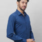 Raymond Men Grey Structure Slim Fit Cotton Shirts