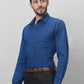 Raymond Men Grey Structure Slim Fit Cotton Shirts