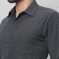 Raymond Men Red Structure Slim Fit Cotton Shirts