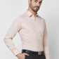 Raymond Men Blue Structure Slim Fit Cotton Shirt