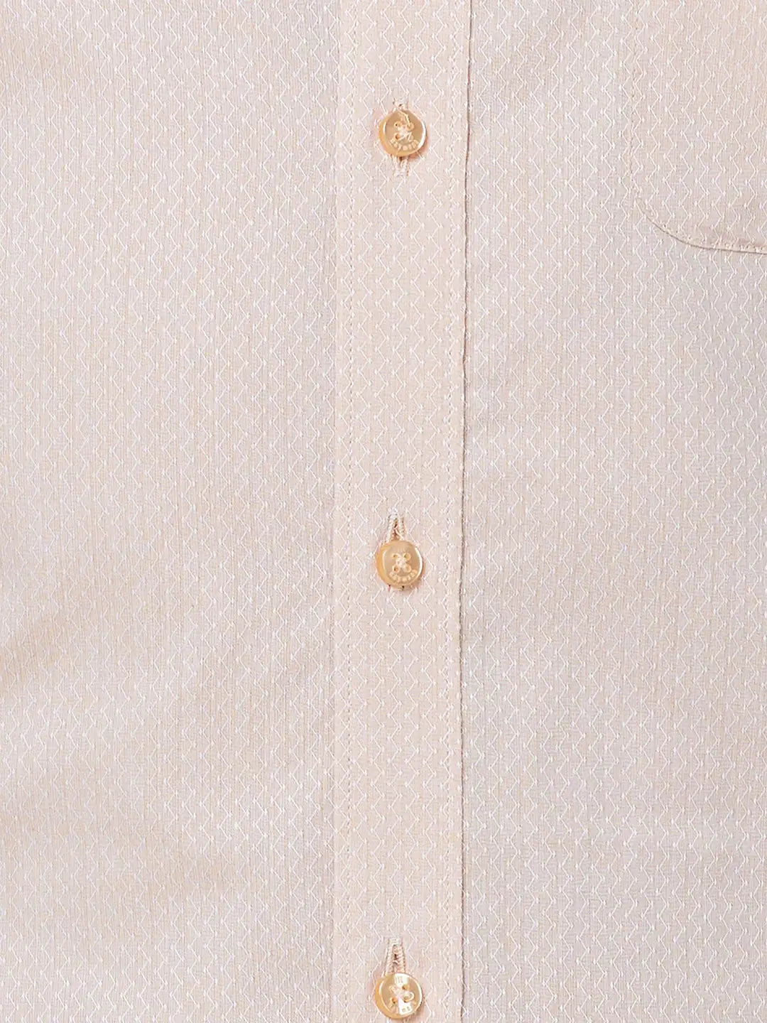 Raymond Men Blue Structure Slim Fit Cotton Shirt