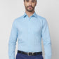 Raymond Men Red Structure Slim Fit Cotton Shirt