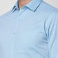 Raymond Men Red Structure Slim Fit Cotton Shirt