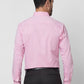 Raymond Men Violet Structure Slim Fit Cotton Shirt