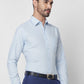 Raymond Men Grey Structure Slim Fit Cotton Shirt