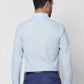 Raymond Men Grey Structure Slim Fit Cotton Shirt