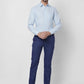 Raymond Men Grey Structure Slim Fit Cotton Shirt