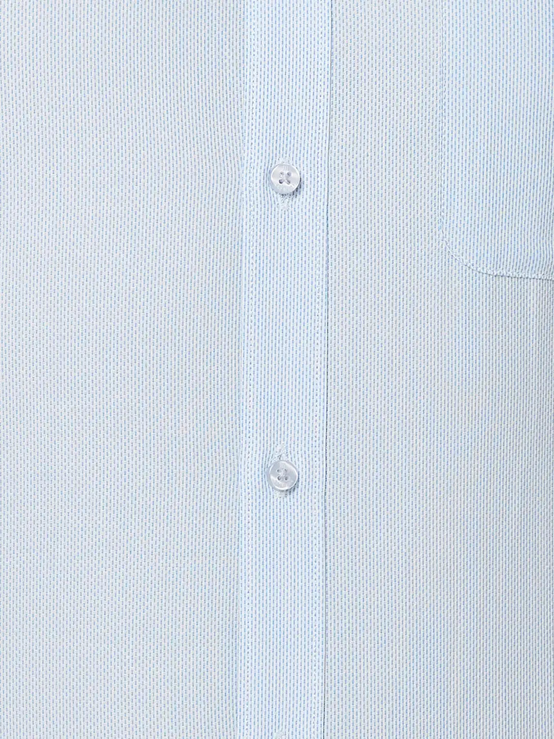 Raymond Men Grey Structure Slim Fit Cotton Shirt