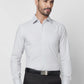 Raymond Men Red Structure Slim Fit Cotton Shirt