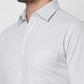 Raymond Men Red Structure Slim Fit Cotton Shirt