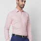 Raymond Men Blue Structure Slim Fit Cotton Shirt