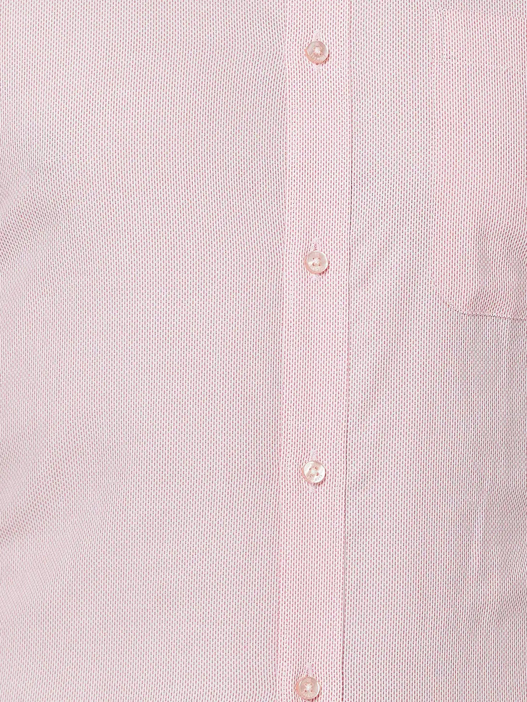 Raymond Men Blue Structure Slim Fit Cotton Shirt