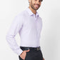 Raymond Men Yellow Structure Slim Fit Cotton Shirt