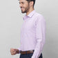 Raymond Men Orange Structure Slim Fit Cotton Shirts