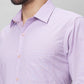 Raymond Men Orange Structure Slim Fit Cotton Shirts