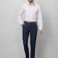 Raymond Men Blue Structure Slim Fit Cotton Shirts