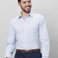 Raymond Men Red Structure Slim Fit Cotton Shirts