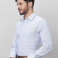 Raymond Men Red Structure Slim Fit Cotton Shirts