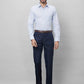 Raymond Men Red Structure Slim Fit Cotton Shirts