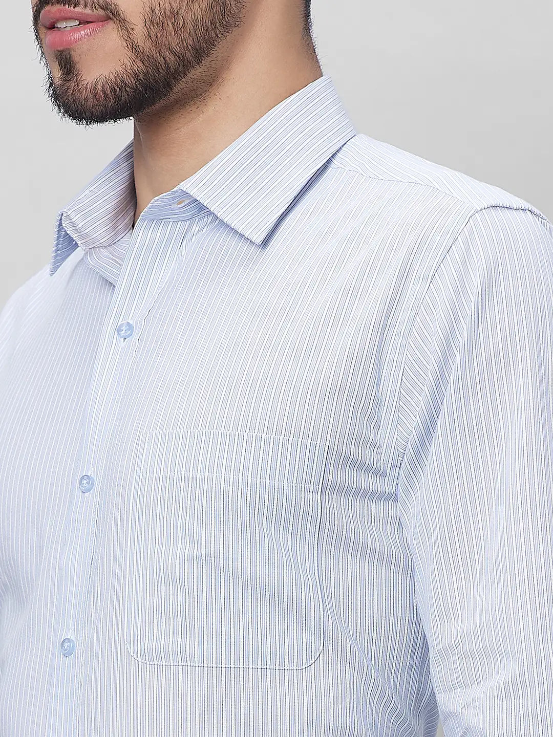 Raymond Men Red Structure Slim Fit Cotton Shirts