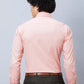 Raymond Men Red Structure Slim Fit Cotton Shirts