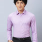 Raymond Men Green Structure Slim Fit Cotton Shirts