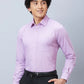 Raymond Men Green Structure Slim Fit Cotton Shirts