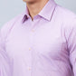 Raymond Men Green Structure Slim Fit Cotton Shirts