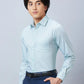 Raymond Men Orange Structure Slim Fit Cotton Shirts