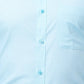 Raymond Men Blue Structure Slim Fit Cotton Shirt