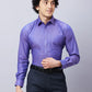 Raymond Men Blue Structure Slim Fit Cotton Shirts