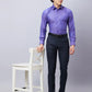 Raymond Men Blue Structure Slim Fit Cotton Shirts