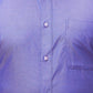 Raymond Men Blue Structure Slim Fit Cotton Shirts