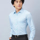 Raymond Men Red Structure Slim Fit Cotton Shirts
